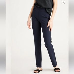 Ultra-Stretch Ponte Straight Leg Pant - Petite